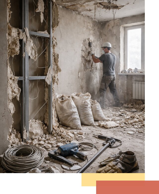 Профессиональный демонтаж зданий и конструкций в Карасук