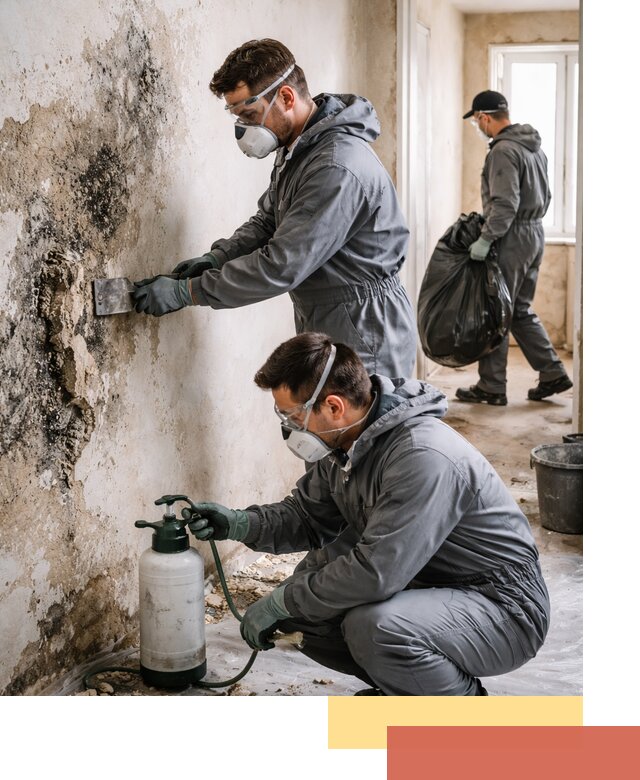 Удаление плесени со стен профессионально в Карасук