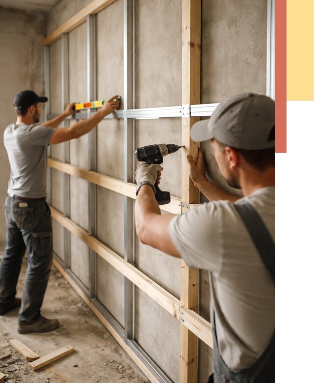 Устройство обрешетки под панели в Карасук от 2133 руб. — монтаж под ключ | ОТДЕЛОЧНИК-Кск