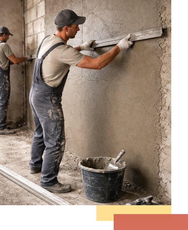 Штукатурка стен цементно-песчаная в Карасук профессионально