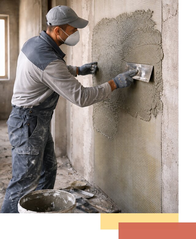 Штукатурка стен по сетке в Карасук под ключ качественно и быстро