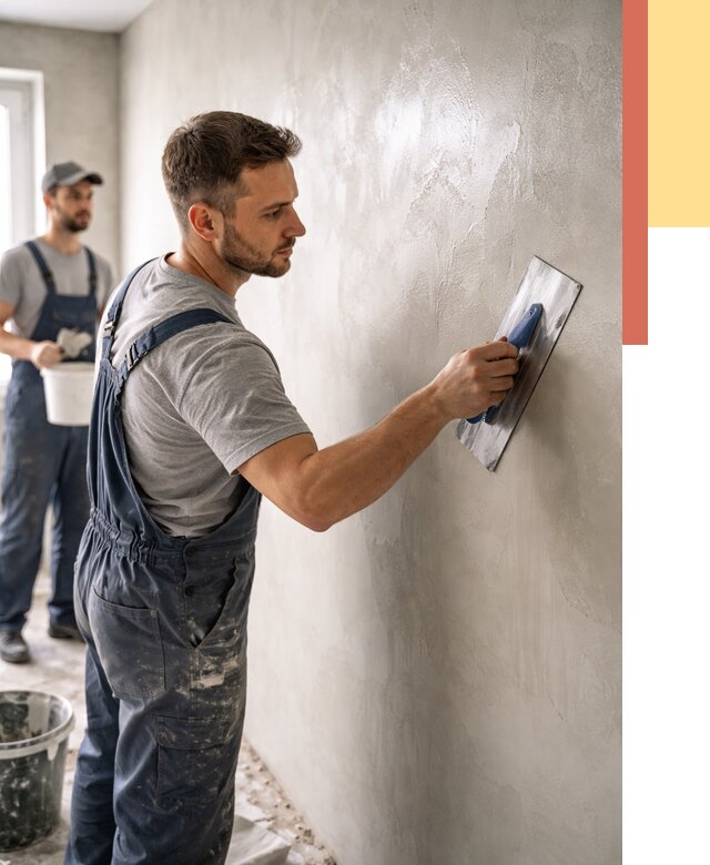 Глянцевание штукатурки стен в Карасук от 7618 руб. — услуги и затирка | ОТДЕЛОЧНИК-Кск