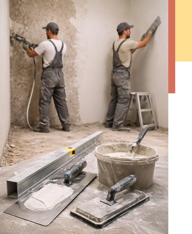 Штукатурка стен под обои в Карасук от 4571 руб./м2 — выравнивание под обои | ОТДЕЛОЧНИК-Кск