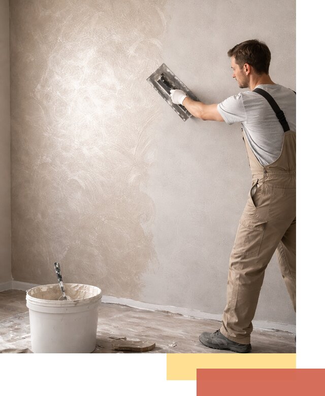 Декоративная штукатурка «Мокрый шелк» под ключ в Карасук