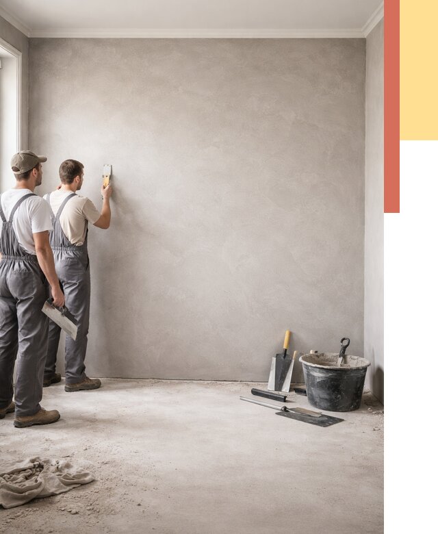 Микробетон на стены в Карасук от 1270 руб. — нанесение и отделка | ОТДЕЛОЧНИК-Кск