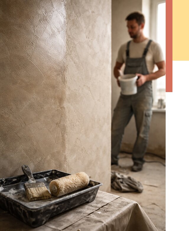 Нанесение воска на штукатурку в Карасук от 3555 руб. | Услуги ОТДЕЛОЧНИК-Кск