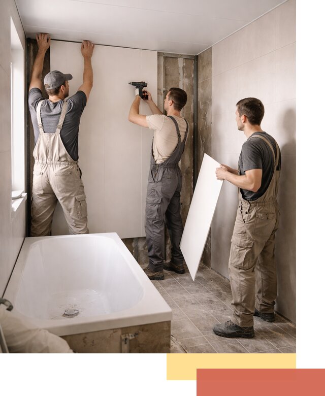 Отделка ванной панели ПВХ профессионально в Карасук