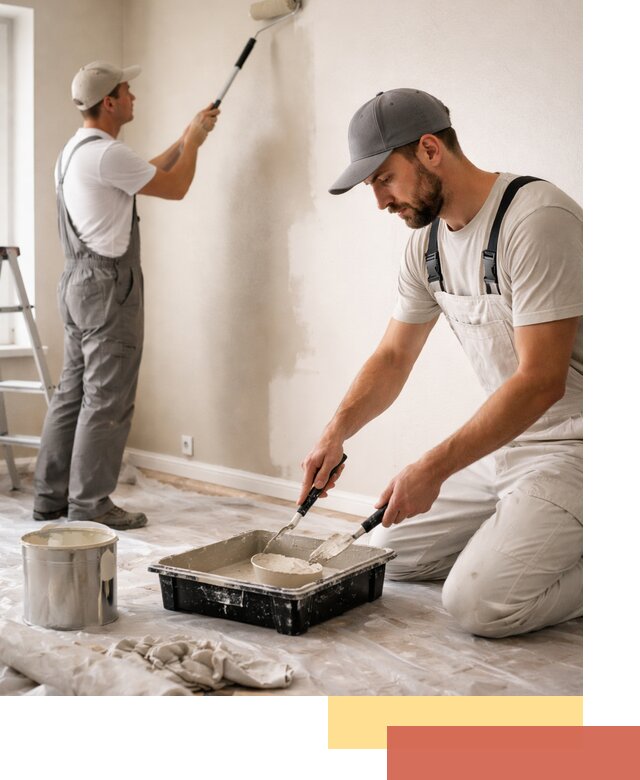 Покраска стен в квартире в Карасук — профессионально и аккуратно