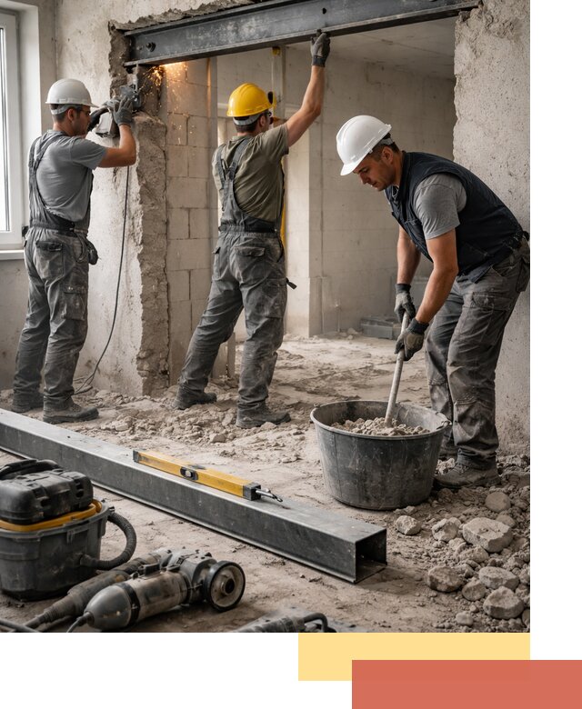 Создание проемов в стенах и несущих конструкциях в Карасук