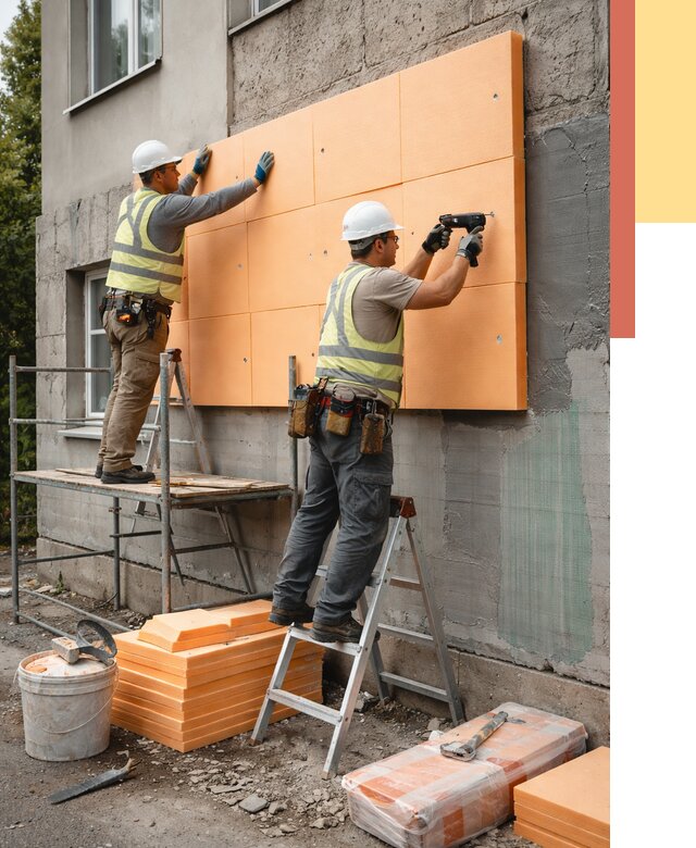 Утепление стен пеноплексом в Карасук от 1879 руб./м2 — быстро и недорого | ОТДЕЛОЧНИК-Кск